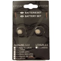 Ventura Batterie LR44 Alkaline